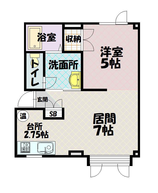 ウィステリア21201間取図
