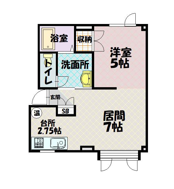 ウィステリア２１101間取図