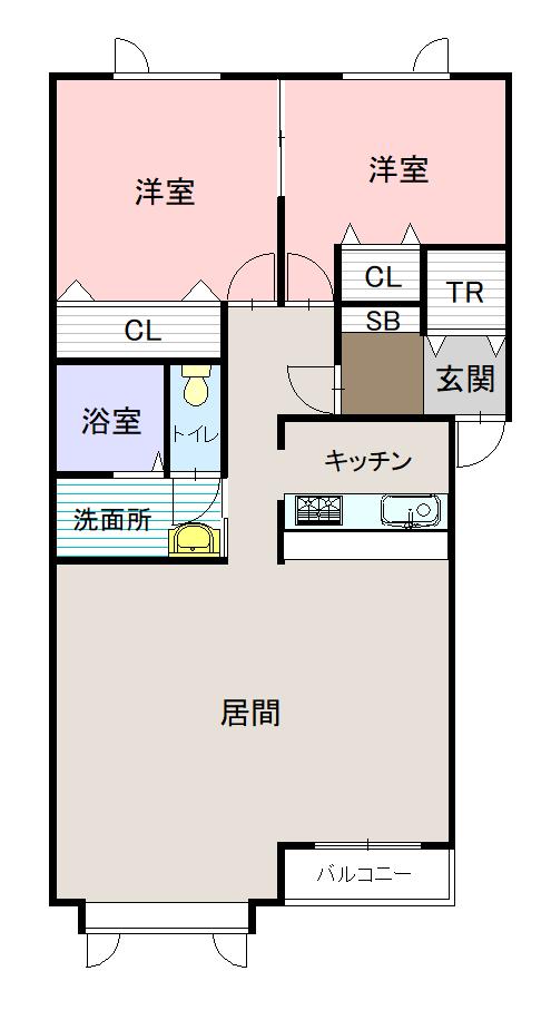 ＤＥＳＴＩＮＹⅡ１０１間取図