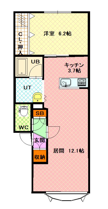 エステート237A202間取図