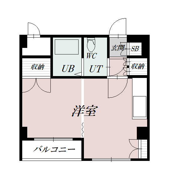 アネックスプラザ６条ビル502間取図