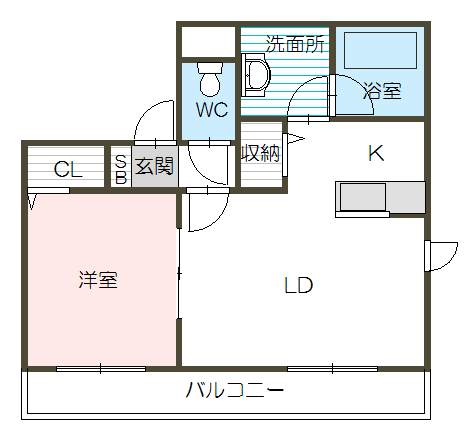 ステラガーデン501間取図