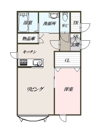 ラ・プロヴァンス１０１間取図