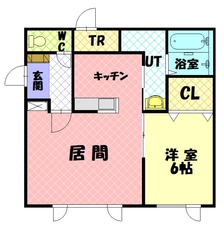 Ｌｏｃｏ105間取図