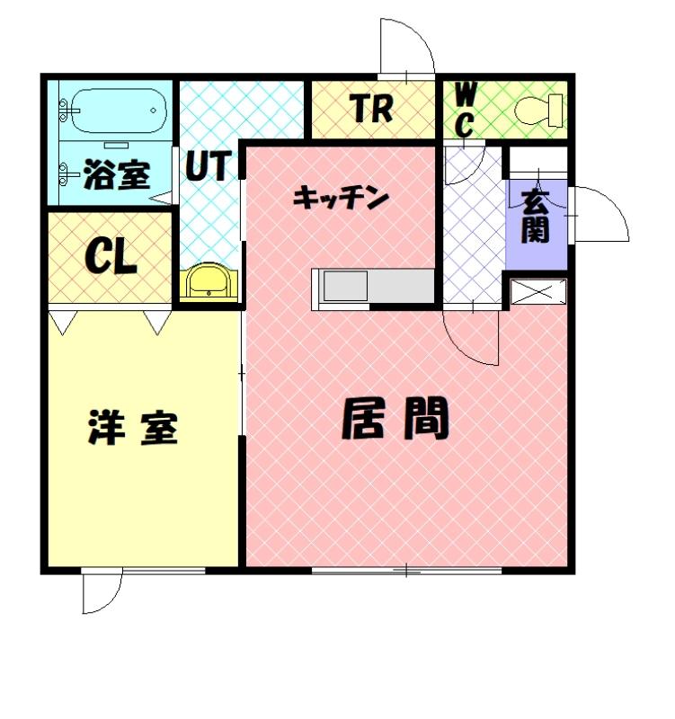 Ｌｏｃｏ２０１間取図