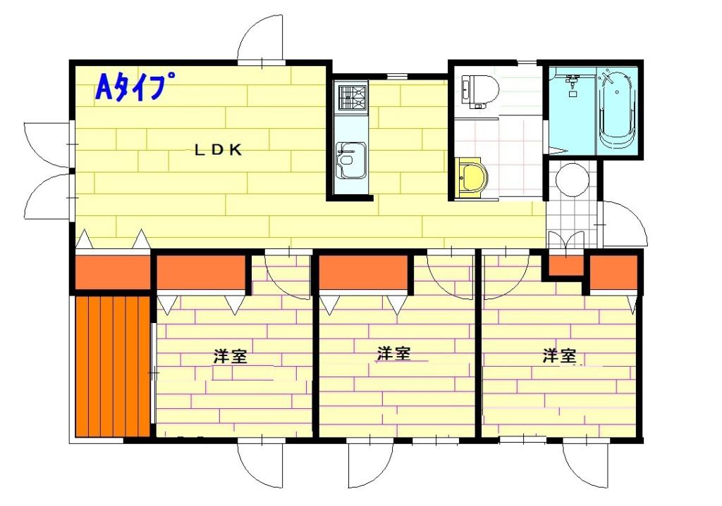ｎｅｗＲＥＬＡ１・２２Ａ間取図