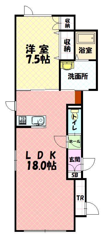ＵマークアーⅡ２０５間取図