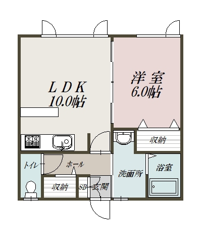 ＷＩＬＬ　Ｂ202間取図