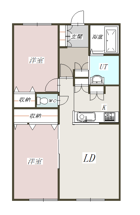 グランベリー２０２間取図