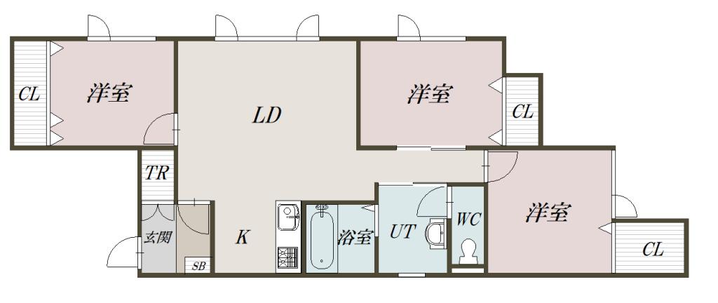 ＲＥⅡ２０２間取図