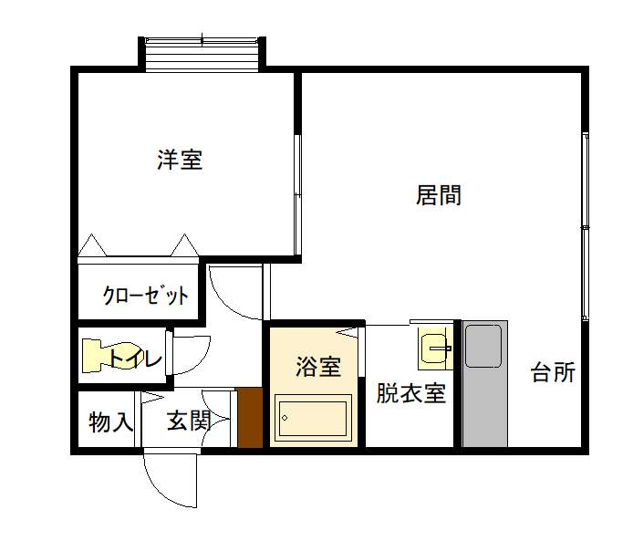 CURRENT VILLA105間取図