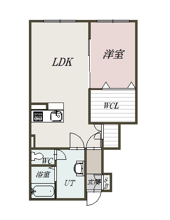 Ｒｕｃｋｙ１０１間取図