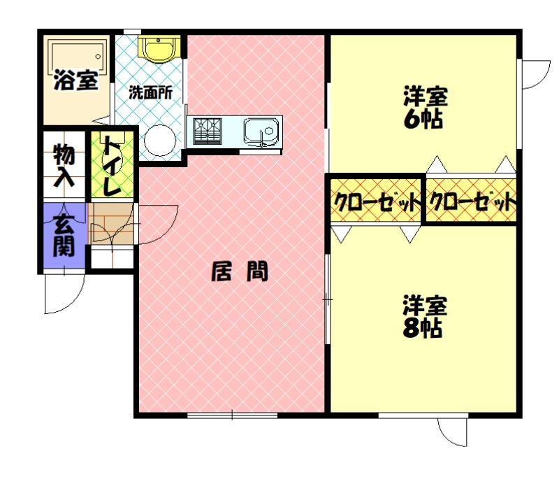 シーマ１０２間取図
