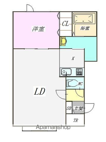 サニー203間取図
