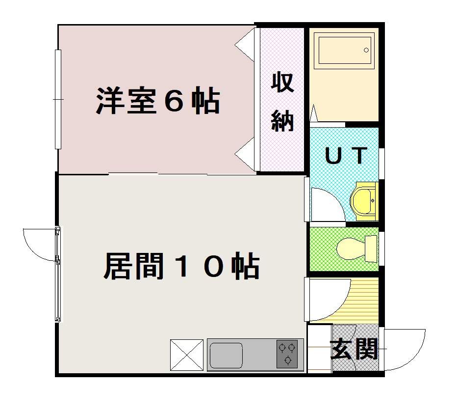 ダイアナマンション202間取図