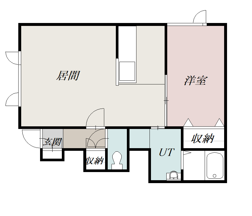 ＯＣＴＡ１０１間取図