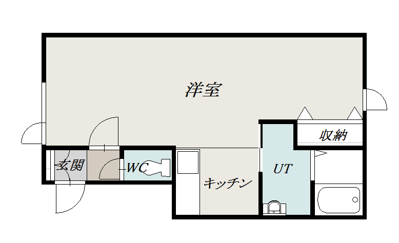 ポラリスＢＩＥＩ２０１間取図