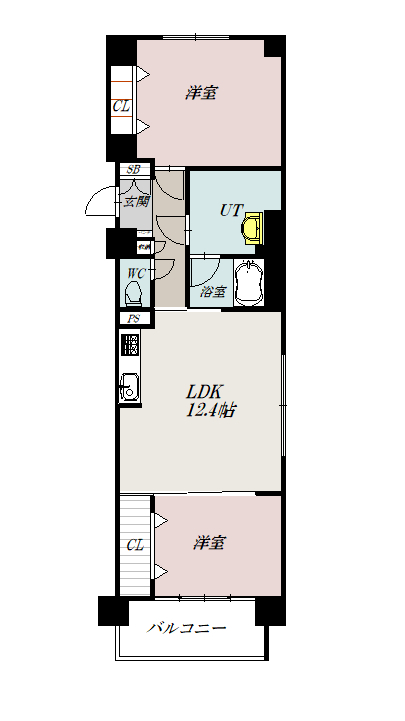 ソルティ５１７305間取図