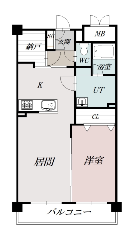 ソルティ５１７４０２間取図