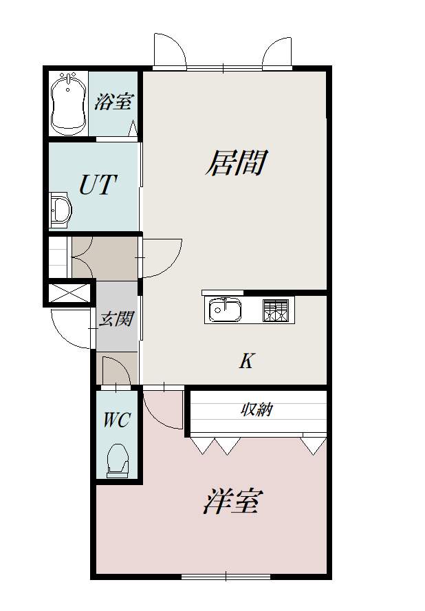 Ｓｉｎｃｅｒｅｌｙ１０２間取図