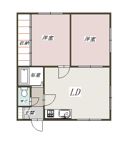 メゾン四季101間取図