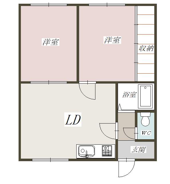メゾン四季103間取図