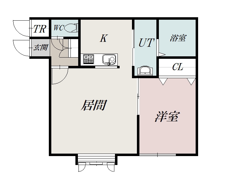 シェノン２０１間取図