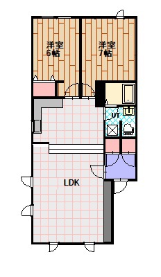 ベルミーラウンジD間取図