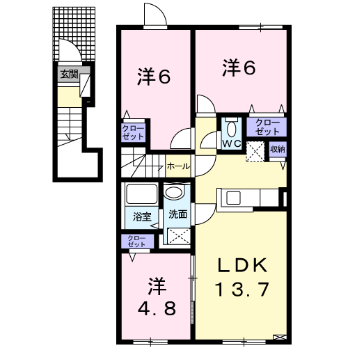 ジジ２０１間取図