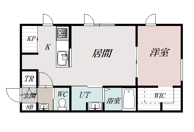 ｎｏｒｆｉｎｏ旭川東光ｌｏｏｐ２Ａ間取図