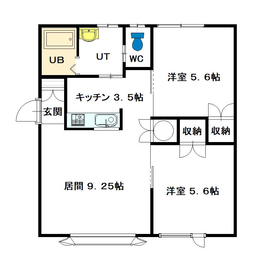 リナム２０１間取図