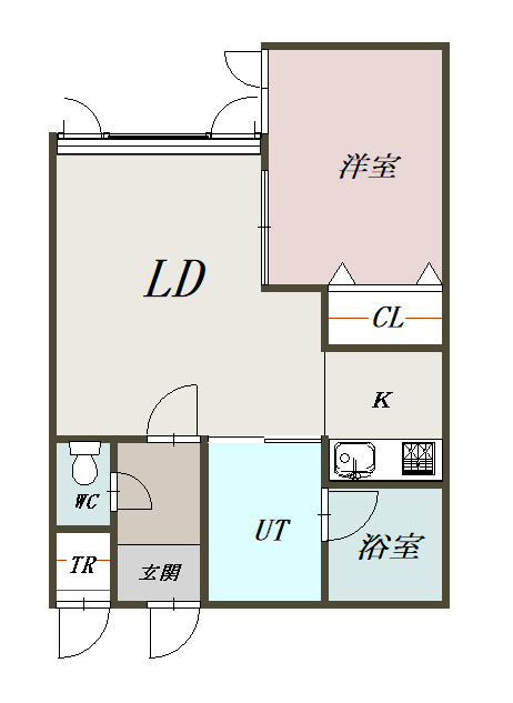 ワイステラⅡ203間取図