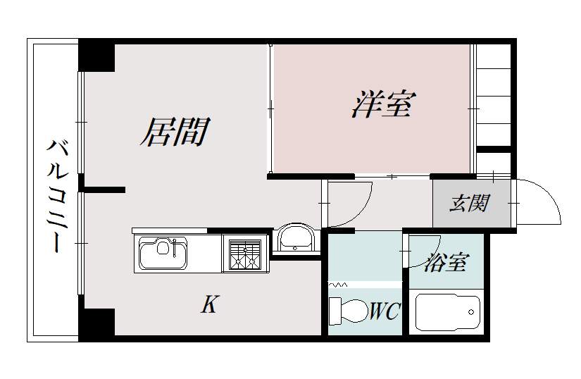 Ｇｒａｎｄ　Ｗａｃｏｒｅ103間取図
