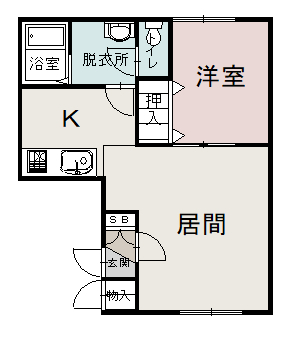 R&M first103間取図
