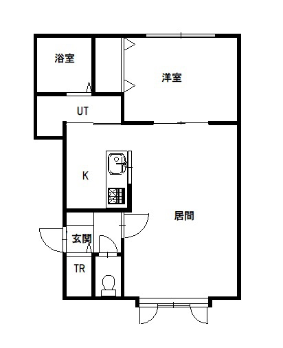 グランドソレイユ１０２間取図