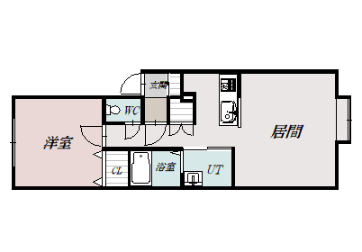 ガーデンヒルズふらの１０５間取図