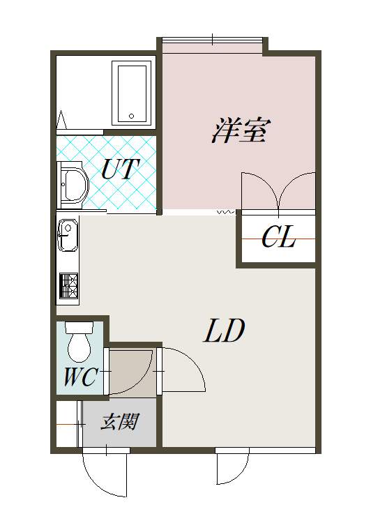 ウィステリア106間取図