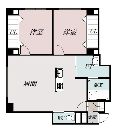 ステラガーデン北彩都ⅠＣ間取図
