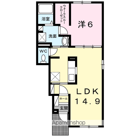 プランドール・Ｊ102間取図