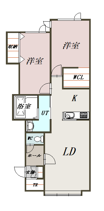 マハロⅡ103間取図