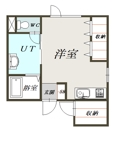 Ｓａｙａｋａ１０２間取図