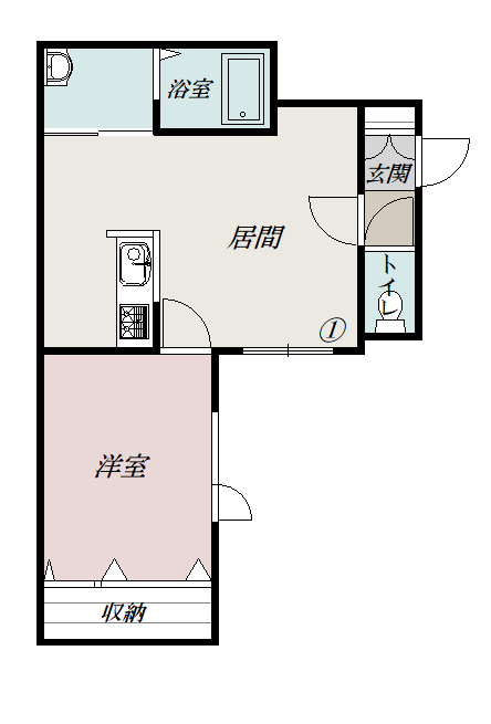 ＮＫー１１７201間取図