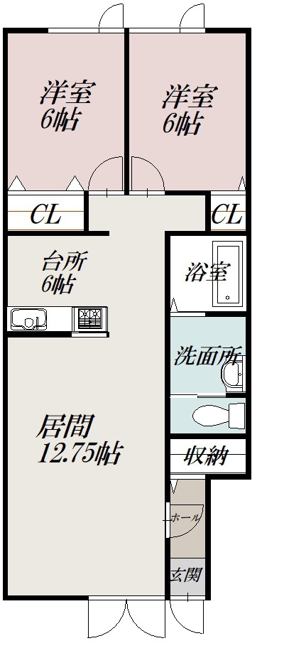 Ｒｏｏｍ　Ｌａｍｐ（ルームランプ）１０２間取図