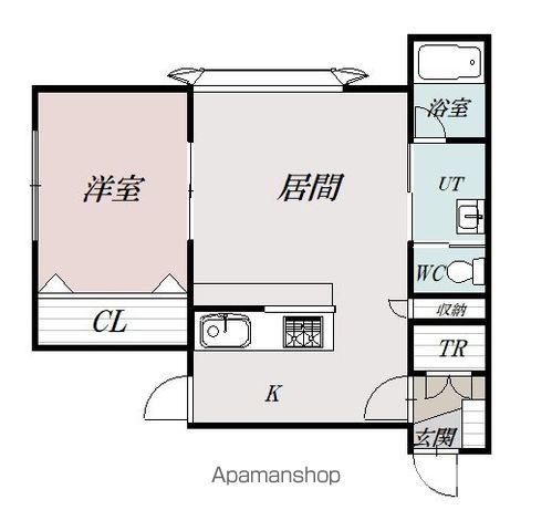 リバティー６・８201間取図