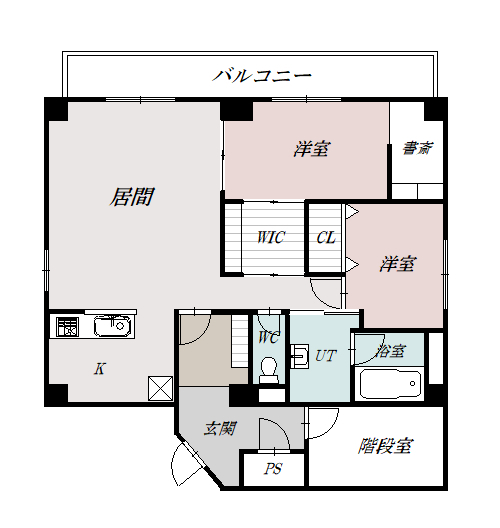 プレミアムレジデンス８・７７０１間取図