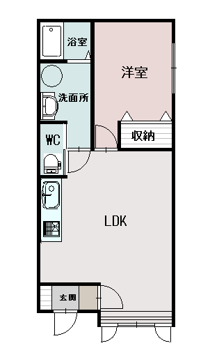 メゾン寿202間取図