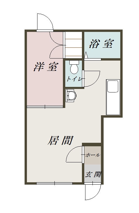 バリーベース１０３間取図