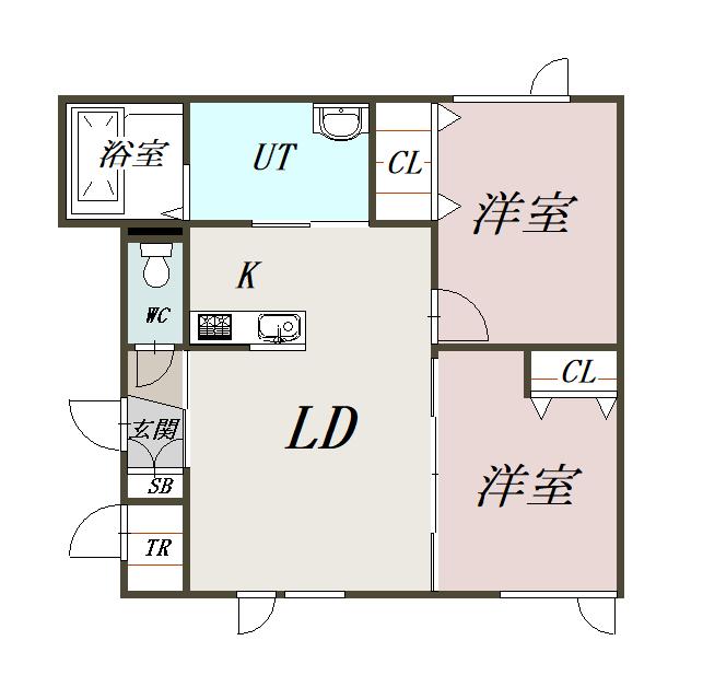 Ａｑｕａ　Ｉｎｔｅｒｉｏｒ３．６２０２間取図