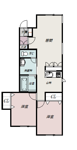 トルナーレ２０１間取図