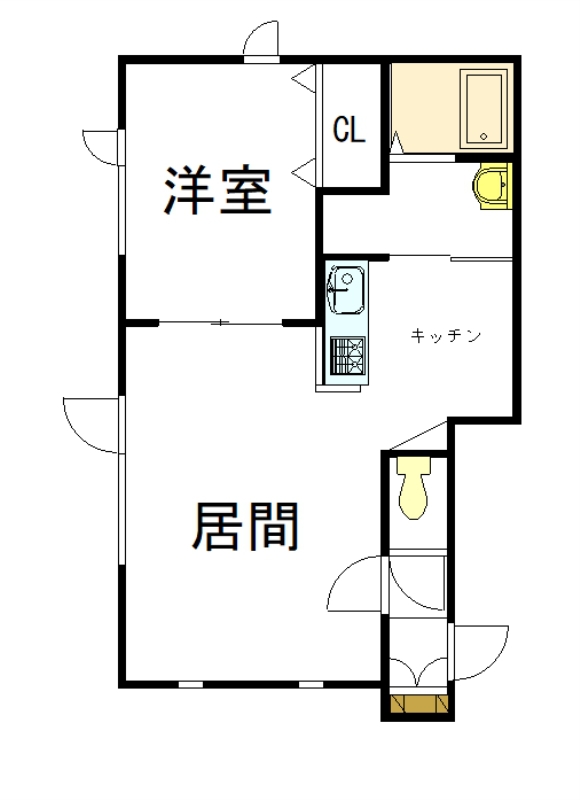 Ｖｅｎｕｓ　ｃｏｕｒｔ（ヴィーナスコート）Ｃ間取図